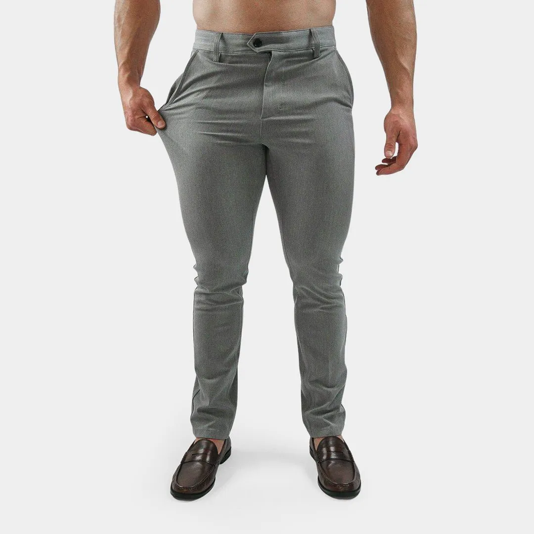 Active Slim Fit Pants - Grey