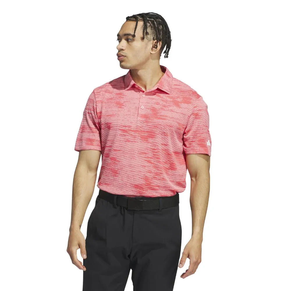 adidas Ultimate365 Textured Stripe Golf Polo Shirt 2024 - IW1404