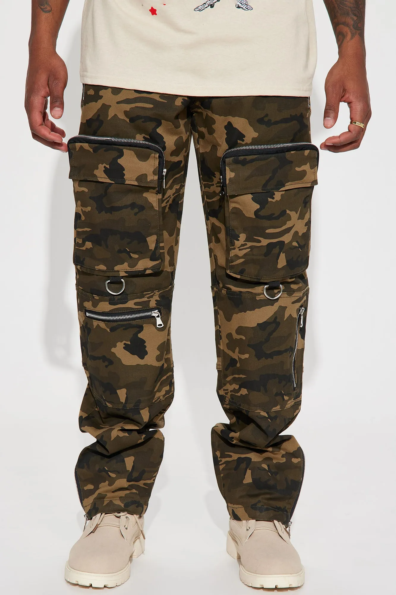 Always Prepared Cargo Pants - Camouflage