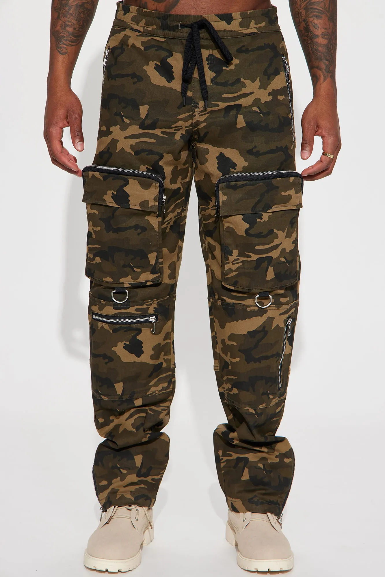 Always Prepared Cargo Pants - Camouflage