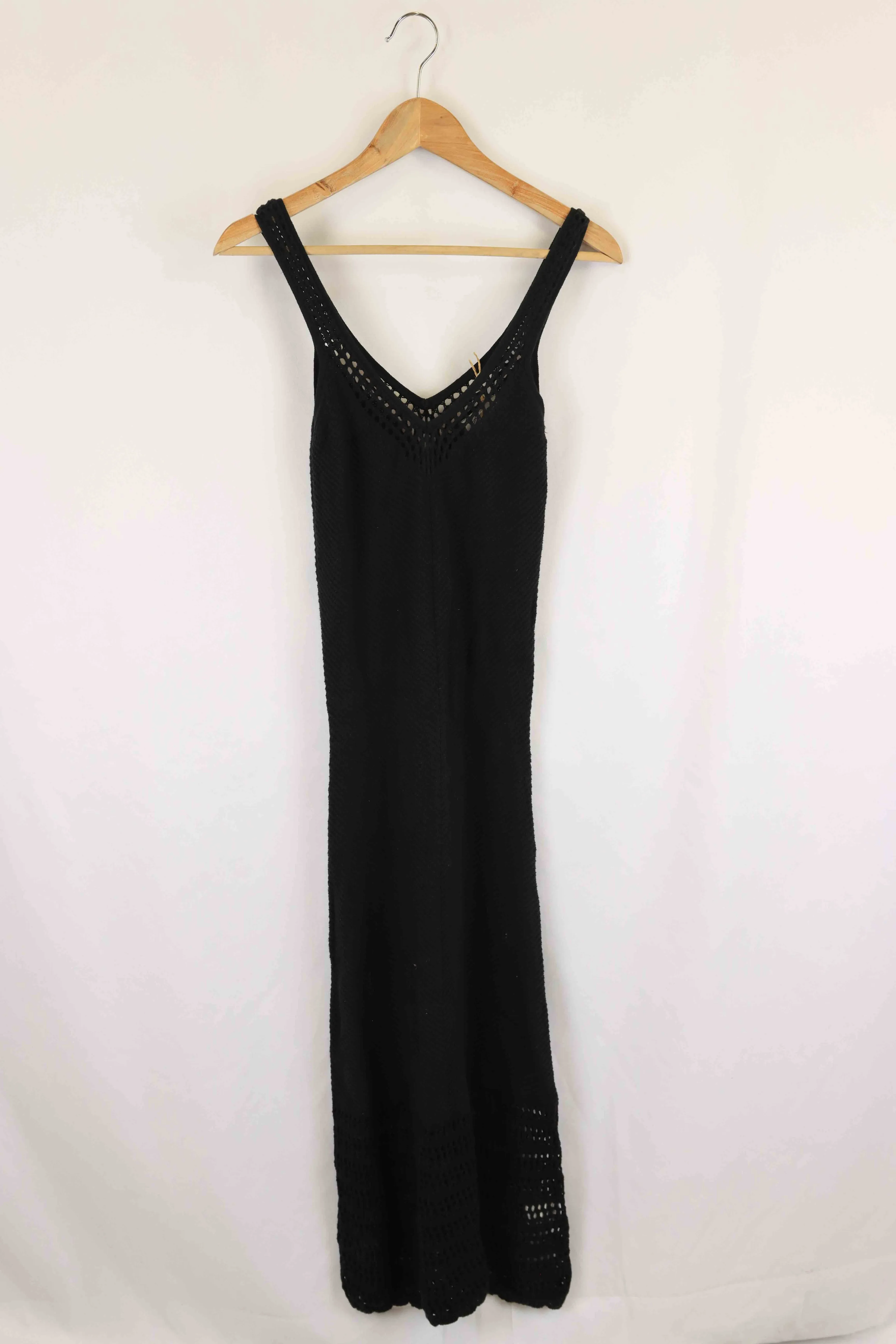 anthem crochet Black Dress 8