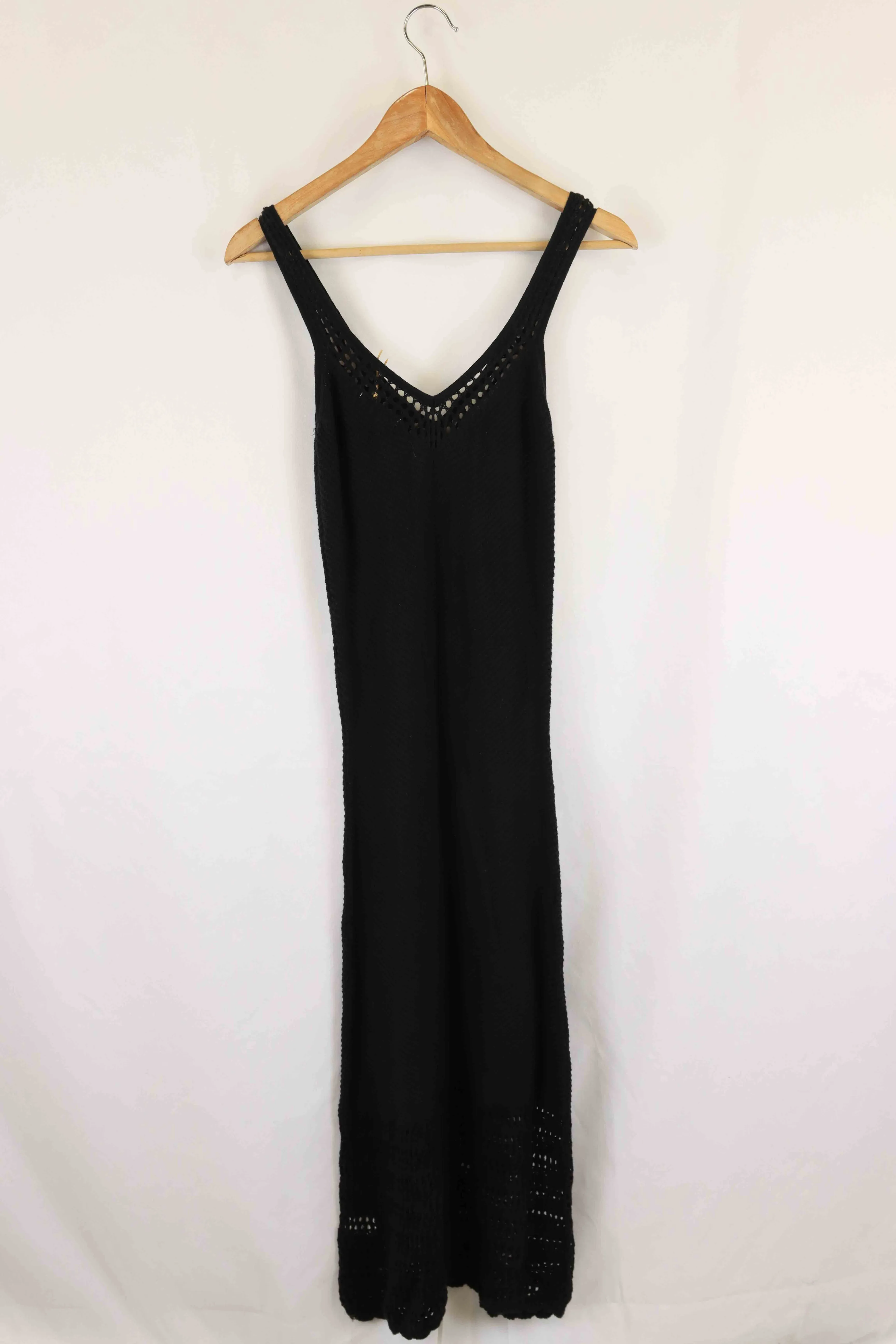 anthem crochet Black Dress 8