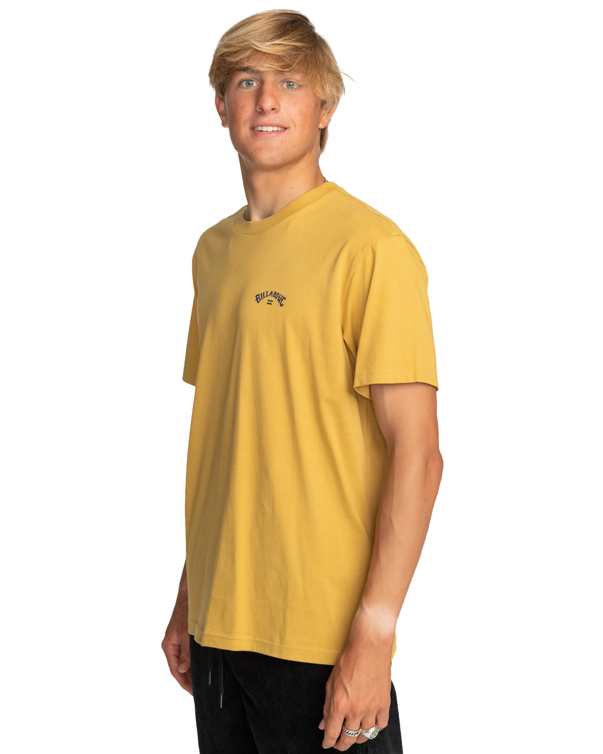 Arch Wave T-Shirt in Gold