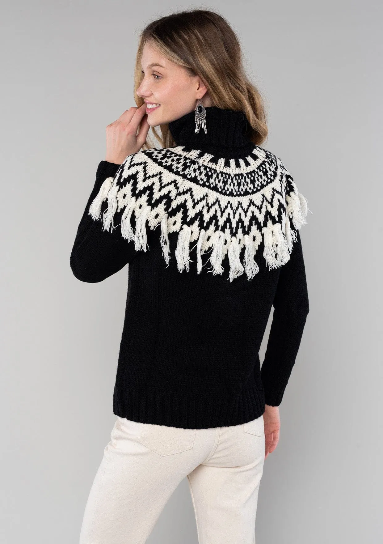 Aspen Fringe Sweater