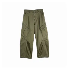 Baggy Cargo Pants Green