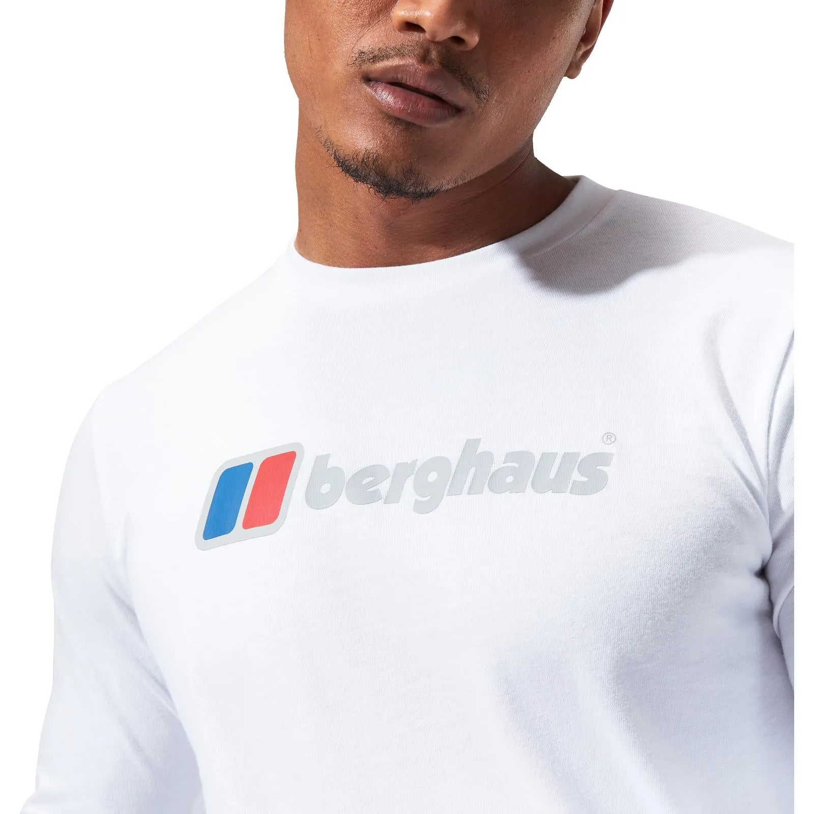 Berghaus Mens Big Logo Long Sleeve T