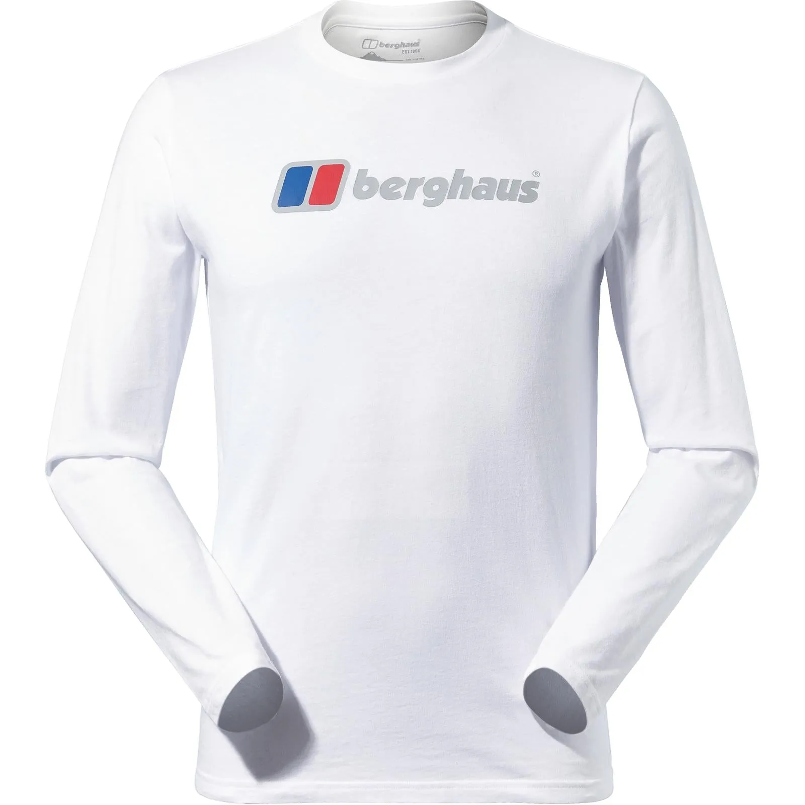 Berghaus Mens Big Logo Long Sleeve T