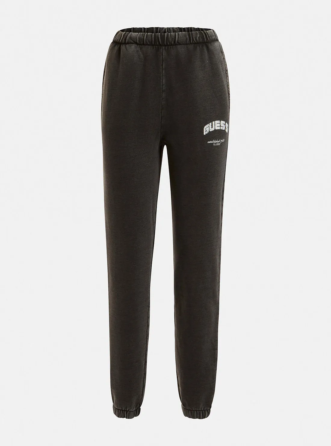 Black Bryony Active Logo Trackpants