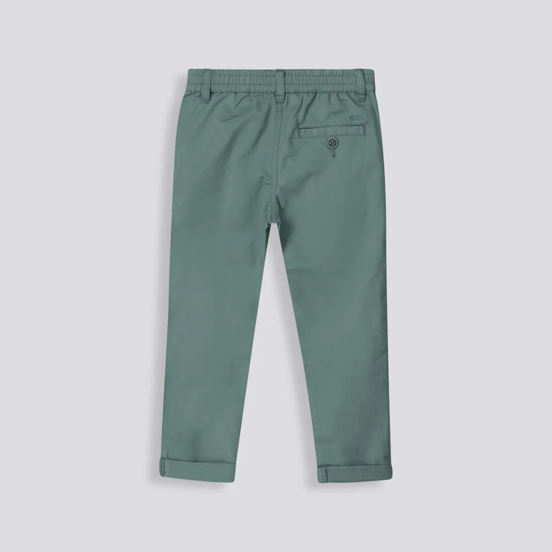 Boys Chino Pants _ 155065 _ Green