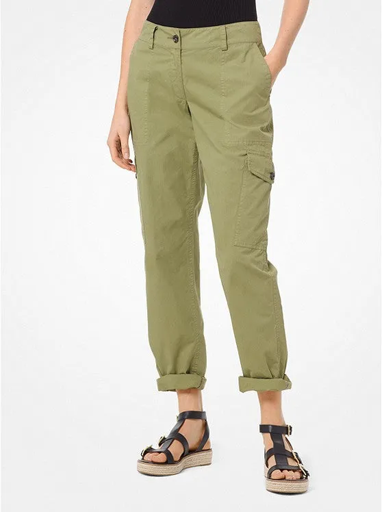 Cotton Twill Cargo Pants