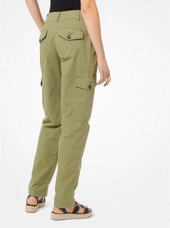 Cotton Twill Cargo Pants