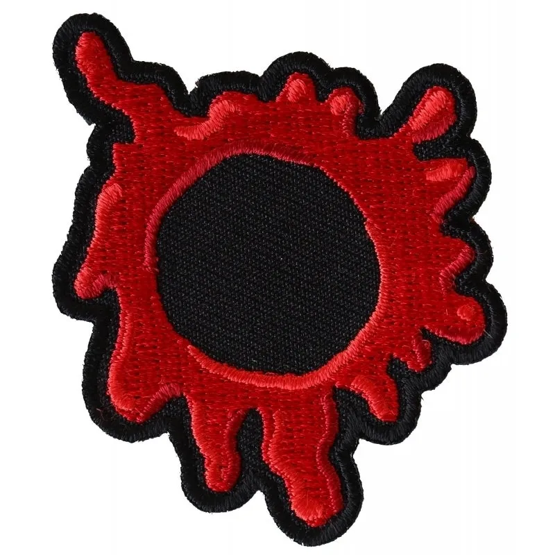 Daniel Smart Bullet Hole Patch Blood Red