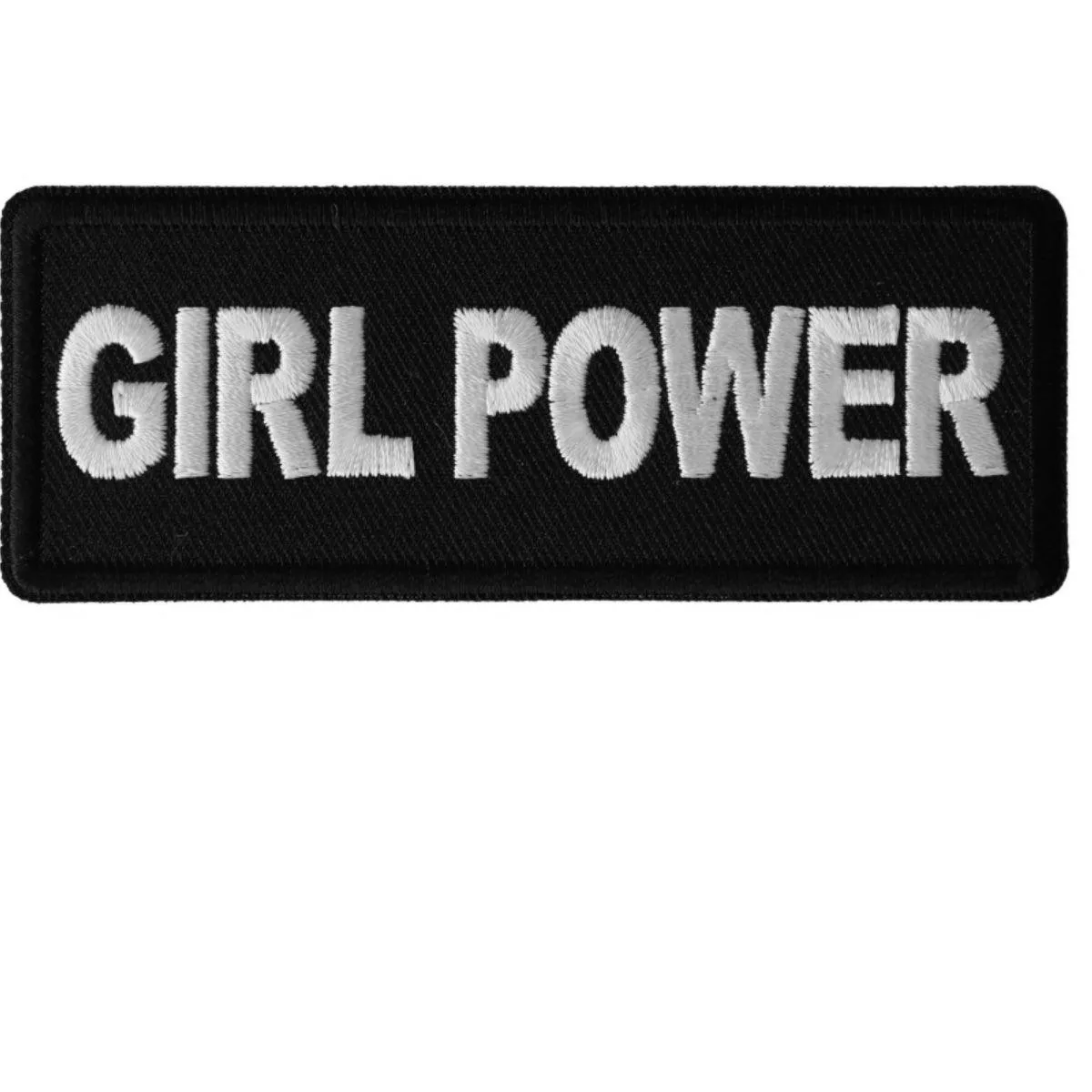 Daniel Smart Girl Power Iron on Patch, 4 x 1.5 inches