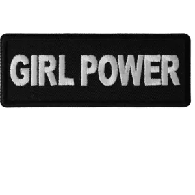 Daniel Smart Girl Power Iron on Patch, 4 x 1.5 inches