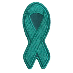 Daniel Smart Teal PTSD Awareness Ribbon Patch