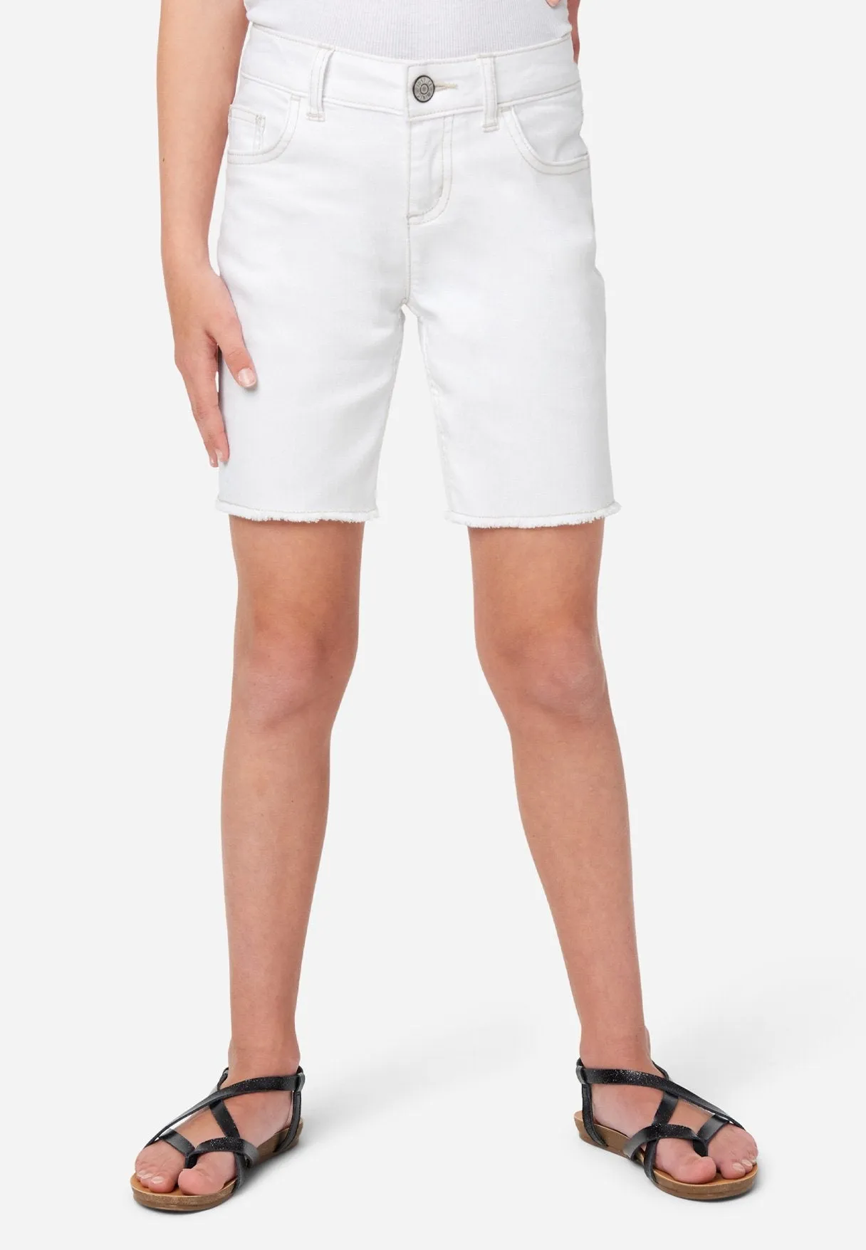 Denim Bermuda Shorts