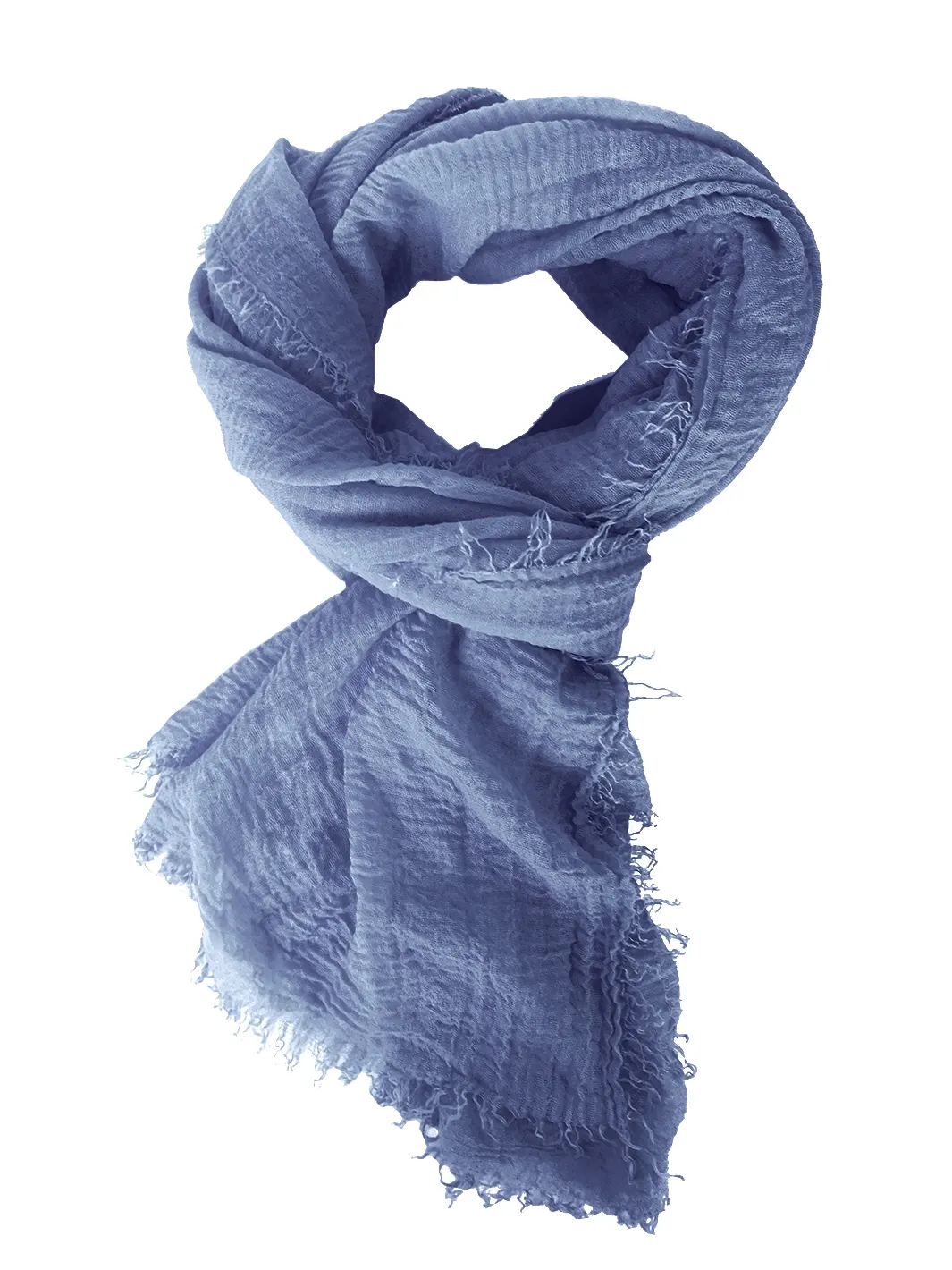 Denim Boho Scarf