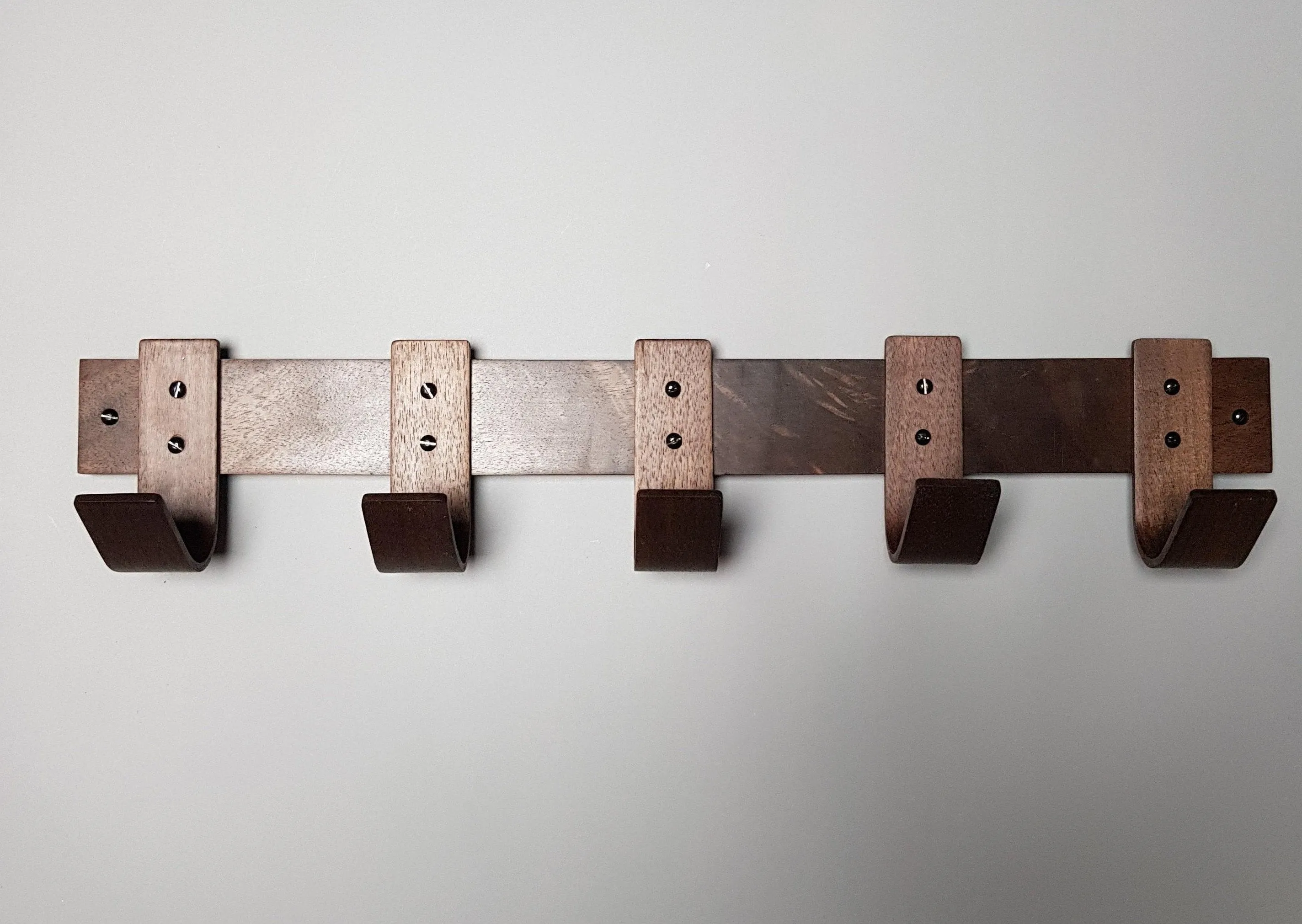 Designer Coat Rack - Walnut