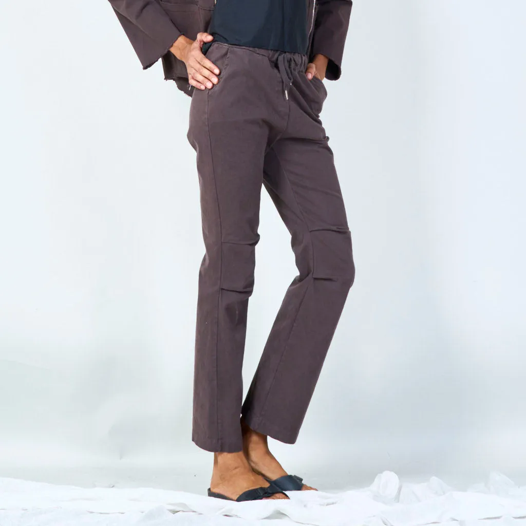 Drawstring cargo pants wholesale