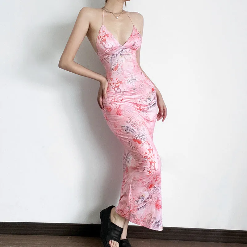 Dreya Backless Maxi Dress