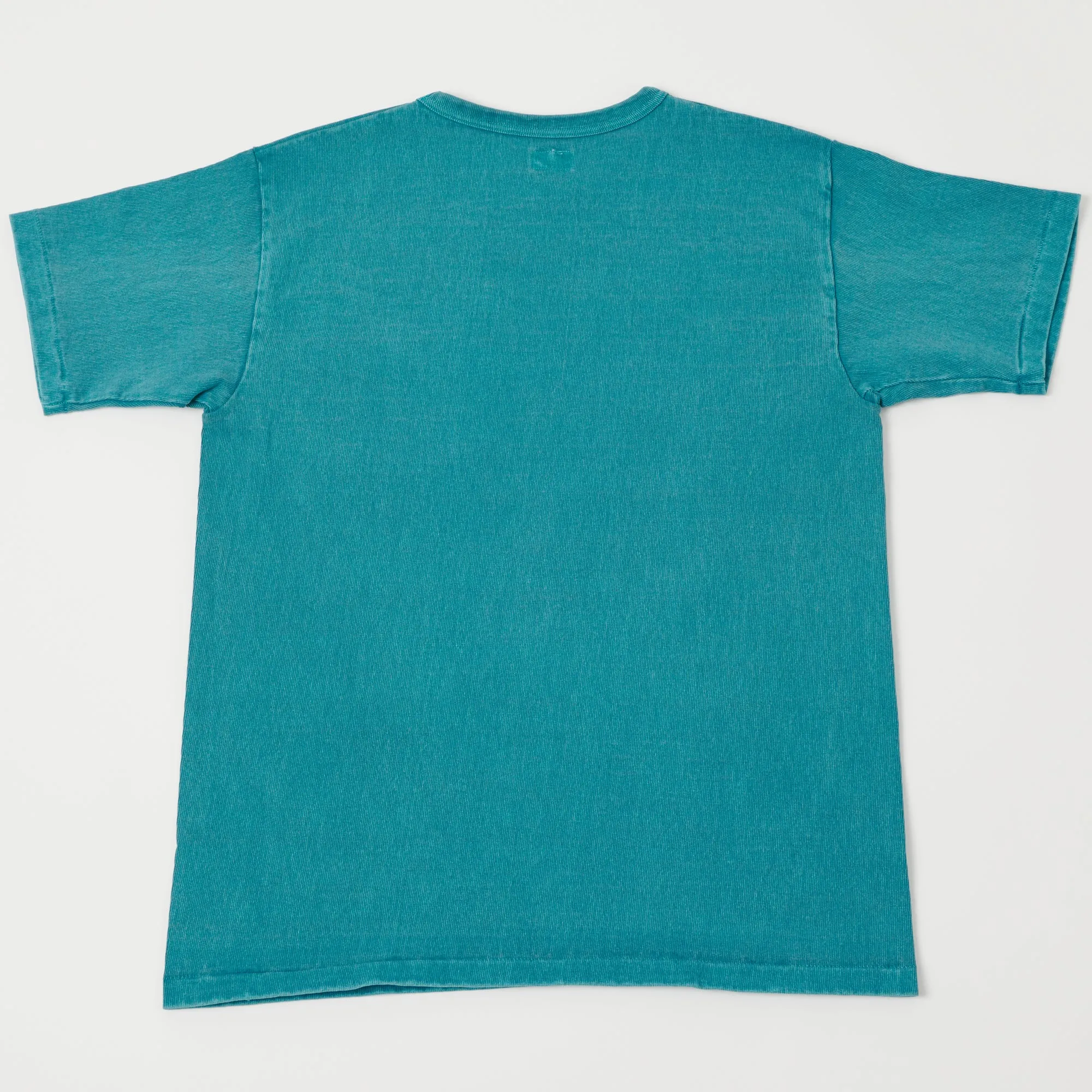 Dubbleworks Heavy Fabric Pigment Pocket Tee - Turquoise