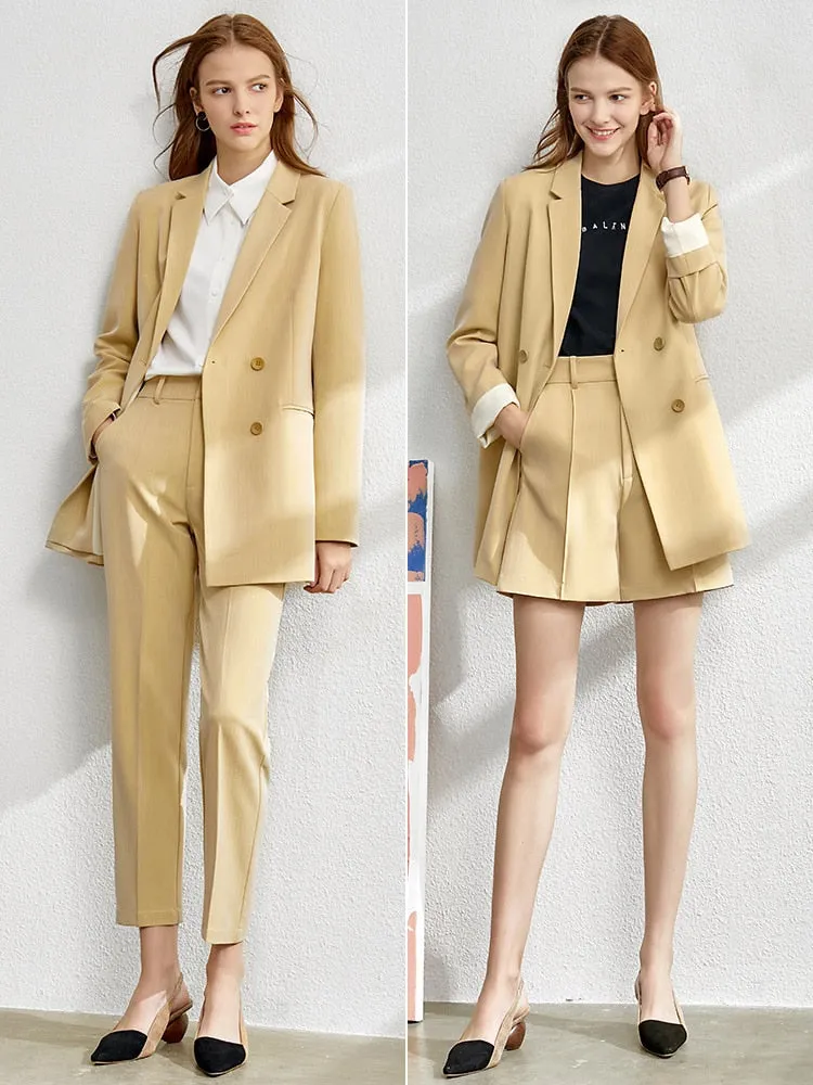 Elegant Office Wear Blazer Set for Women