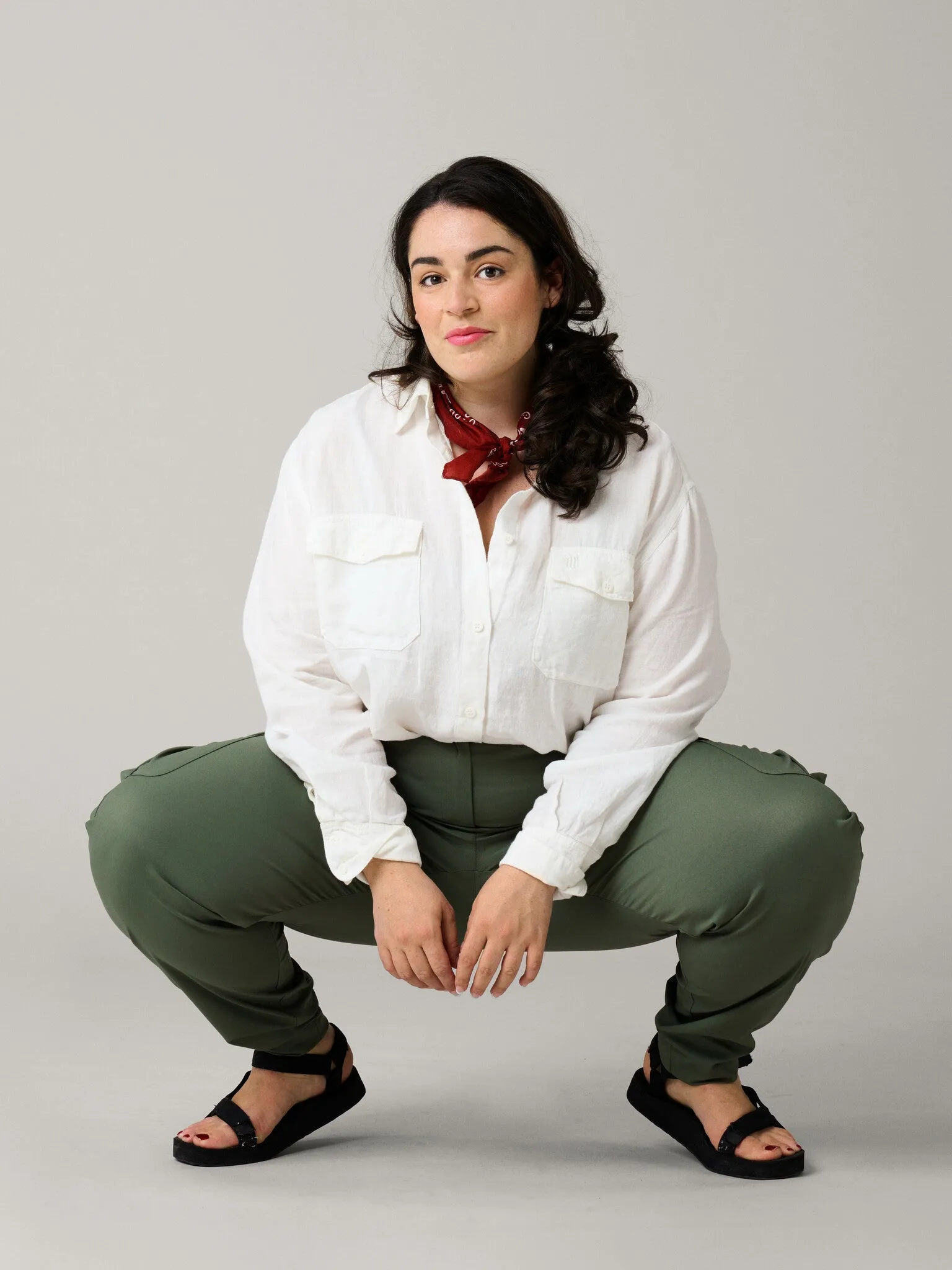 Elsa Cargo Pants Green (ARCHIVED)