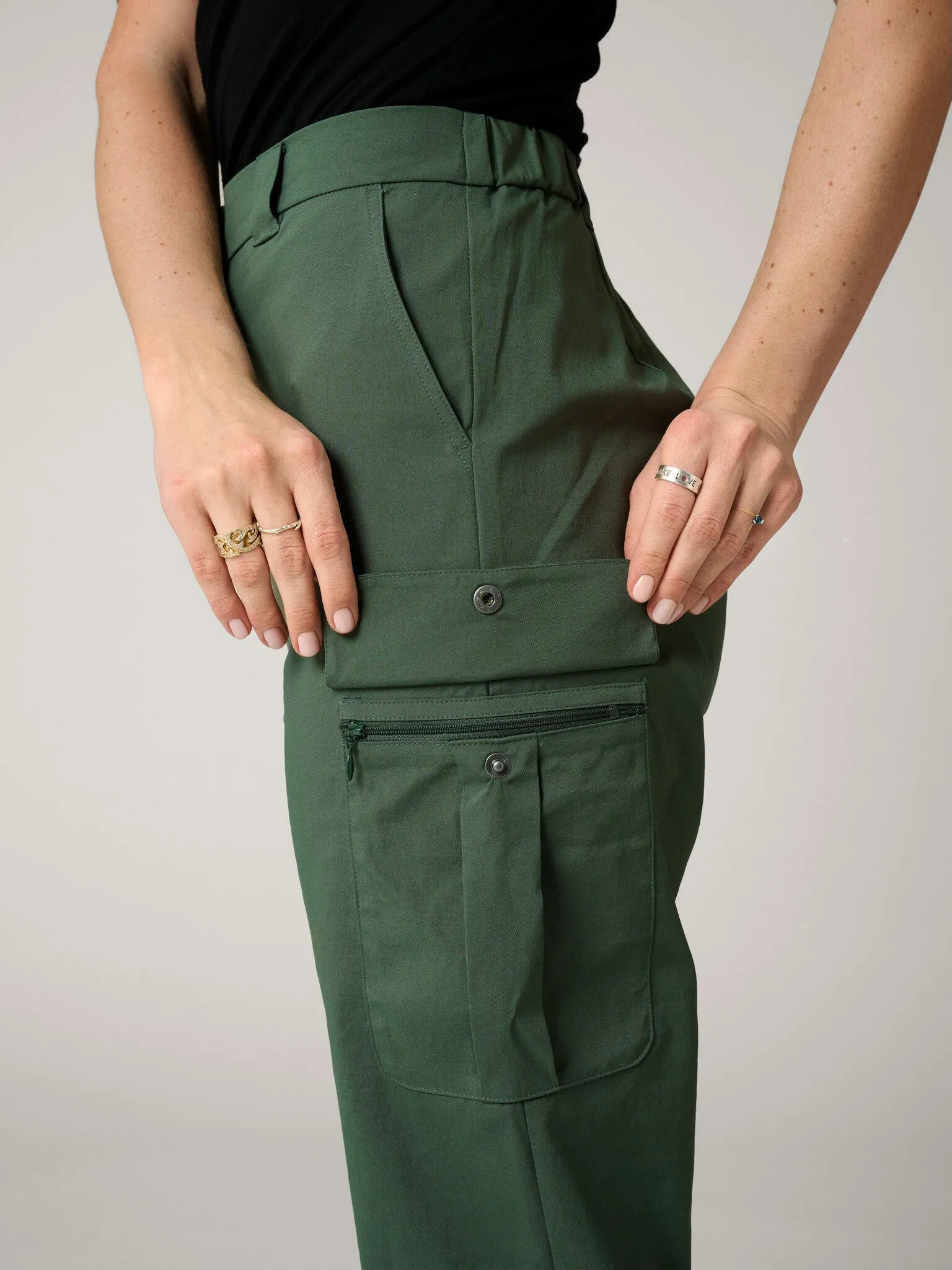 Elsa Cargo Pants Green (ARCHIVED)