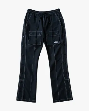 EPTM CENTRAL SNAP PANTS - BLACK