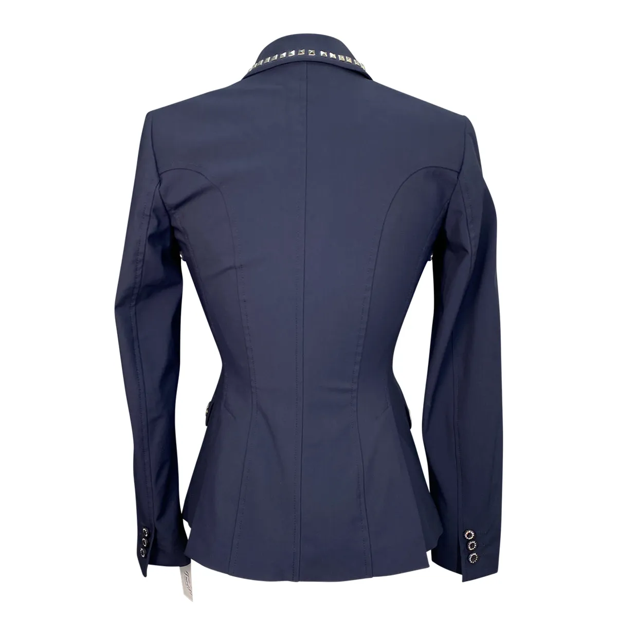 Equiline 'GAIT' Studded X-Cool Show Coat in Navy - Women's IT 40 (US 6)