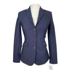 Equiline 'GAIT' Studded X-Cool Show Coat in Navy - Women's IT 40 (US 6)