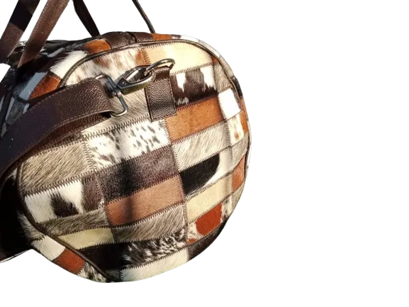 Exotic Duffel | Unique patchwork hand luggage duffle bag