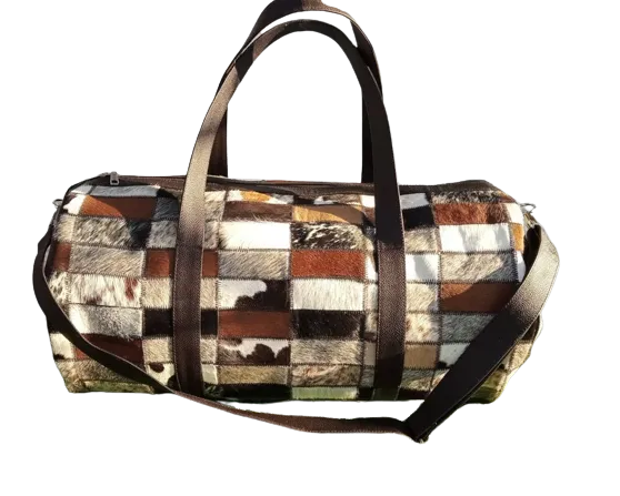 Exotic Duffel | Unique patchwork hand luggage duffle bag