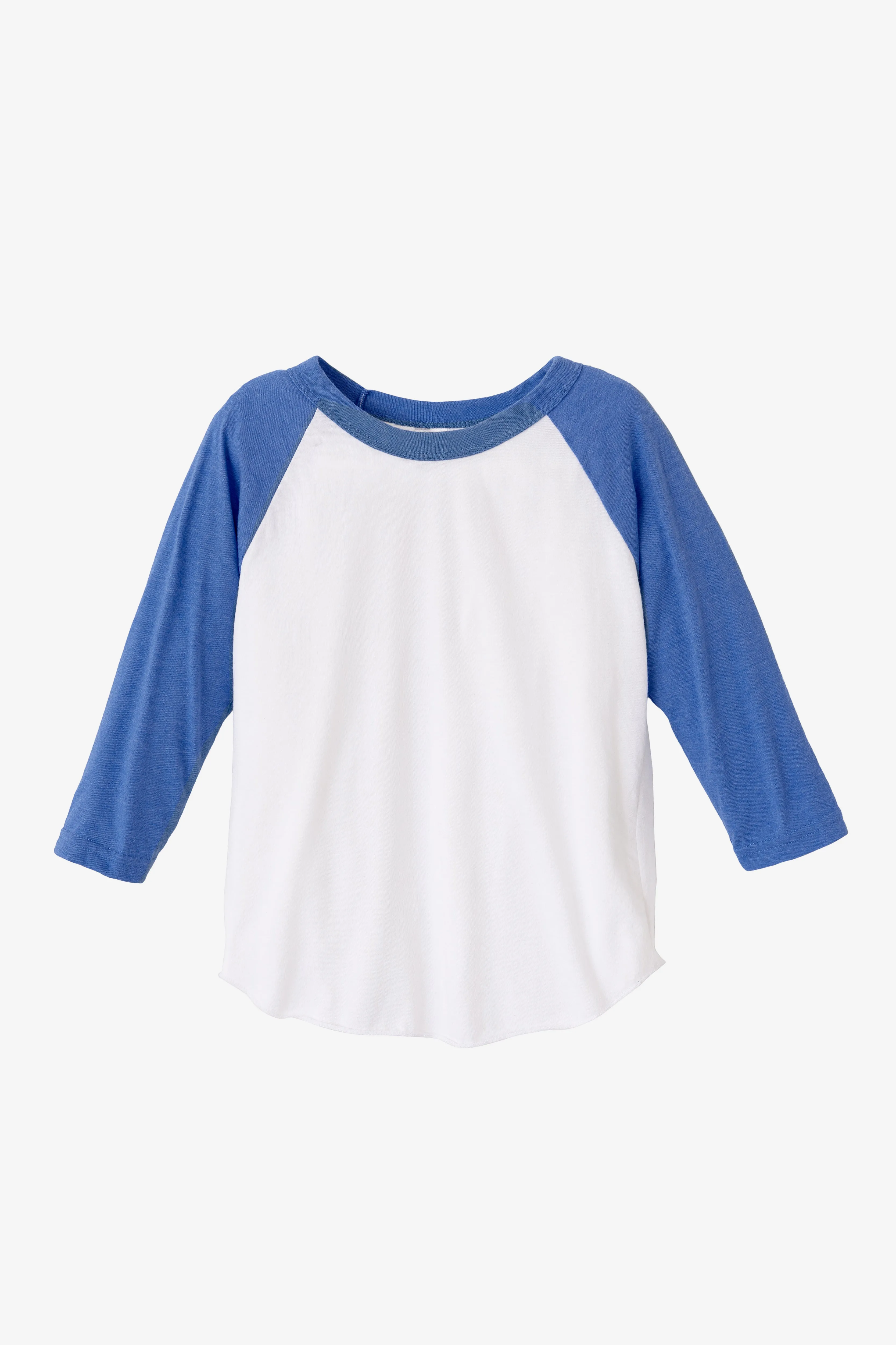 FF1053 - Toddler 3/4 Sleeve Poly Cotton Raglan