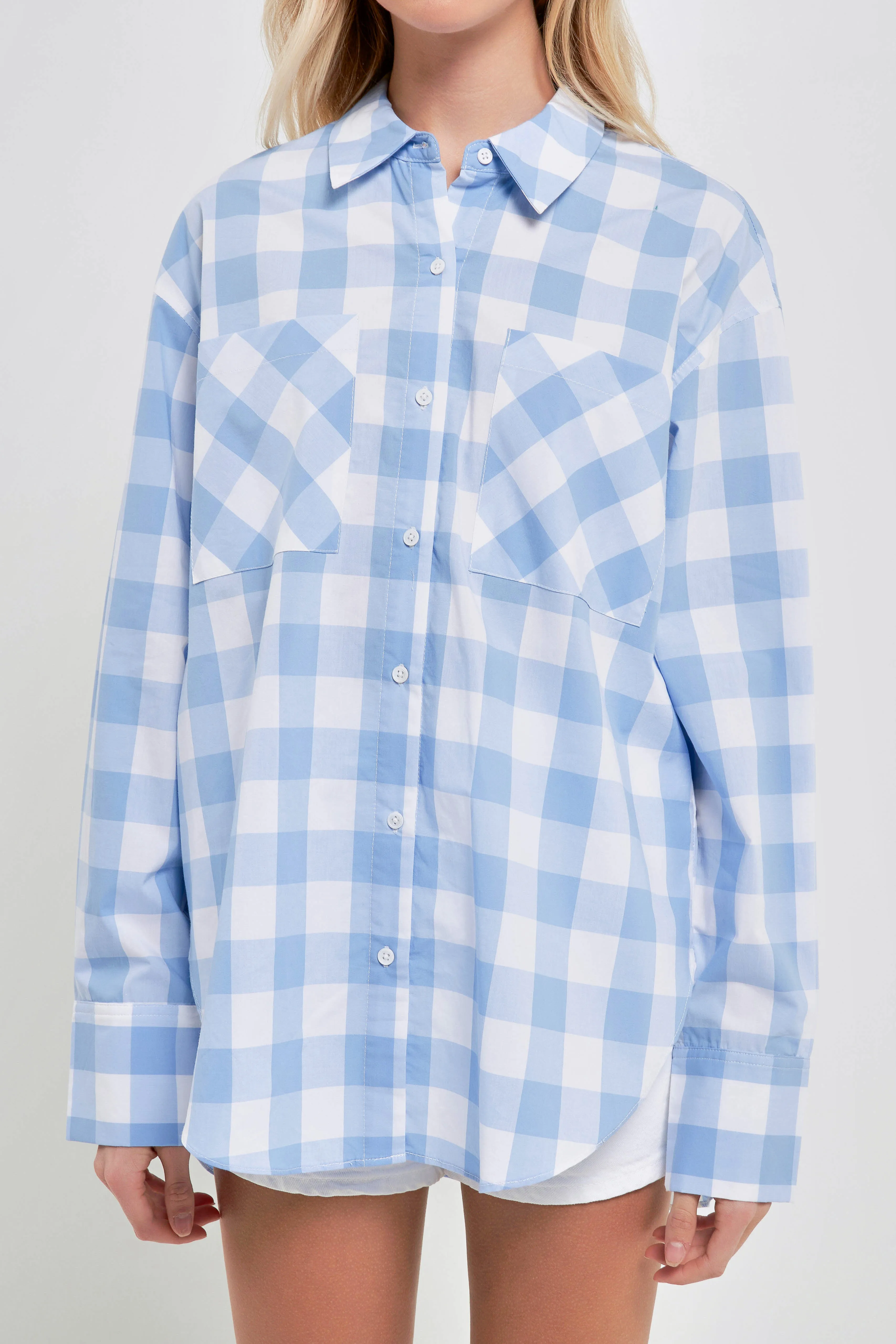 Gingham Checked Shirts