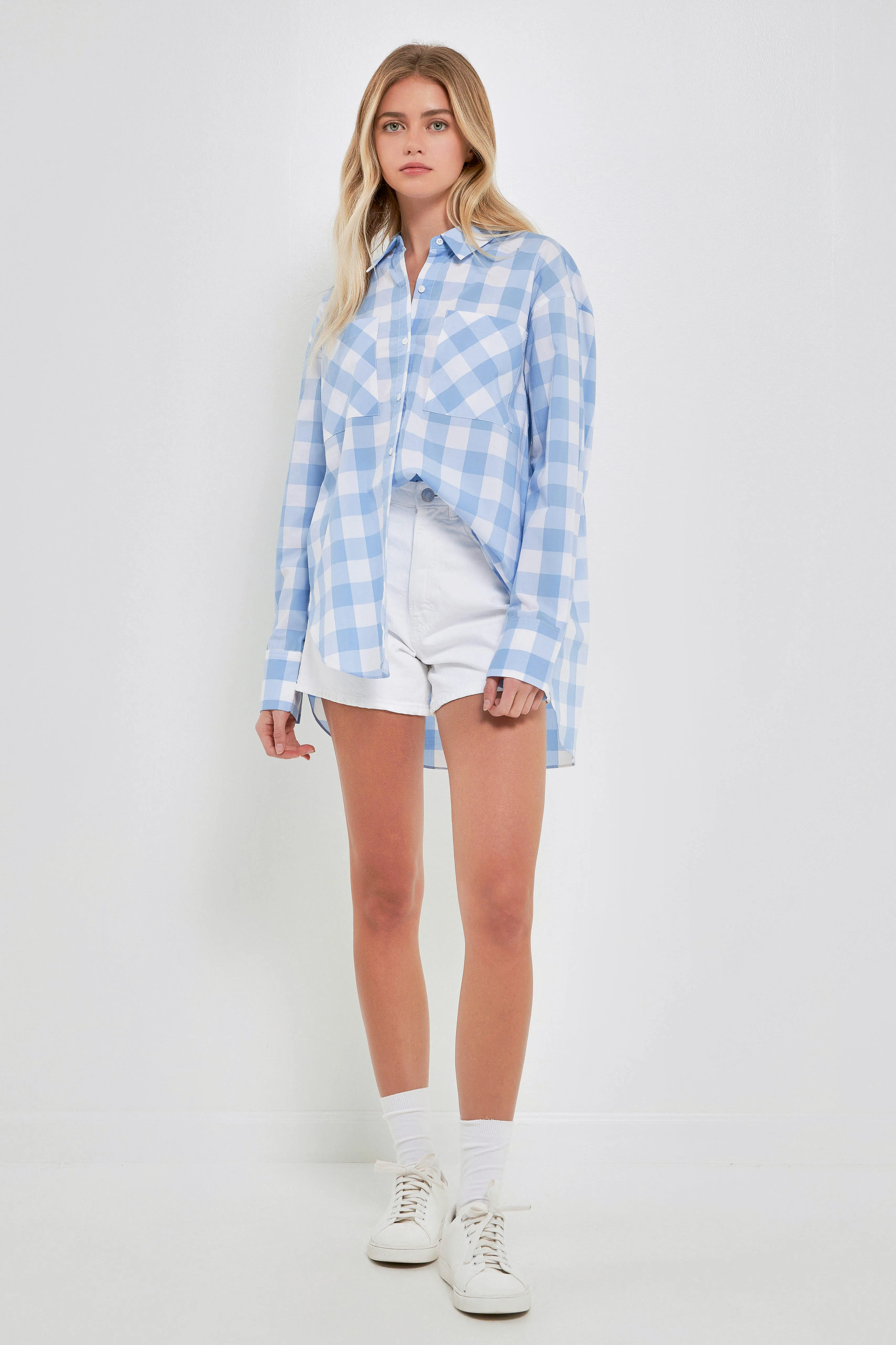 Gingham Checked Shirts