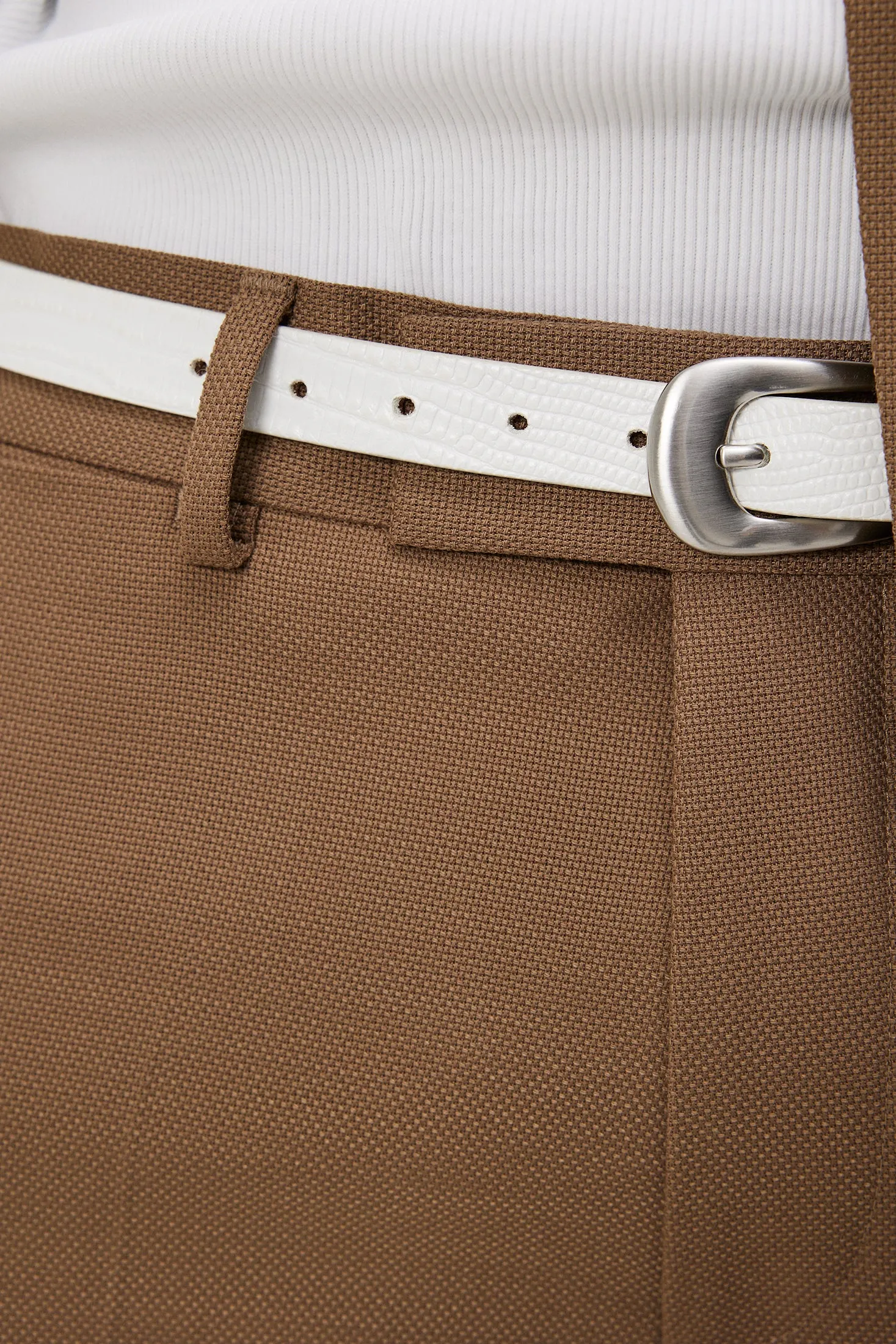 Grant Active Hopsack Pants / Walnut