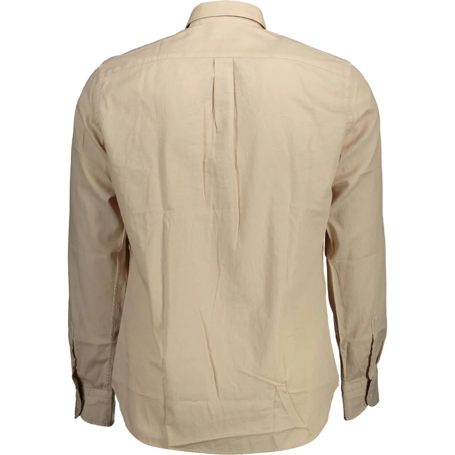 Harmont & Blaine Beige Cotton Men Shirt