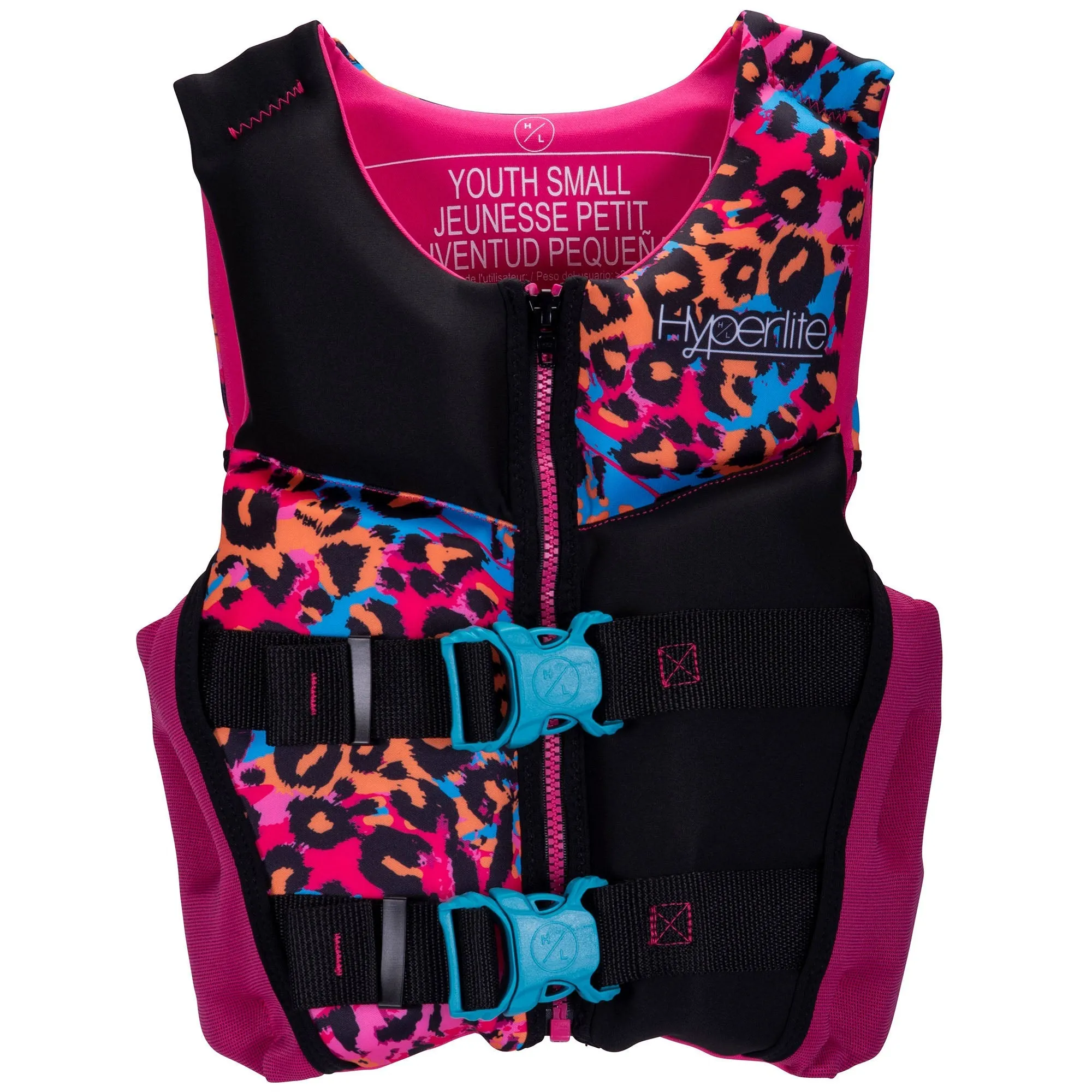 Ho Sports Hyperlite Youth Indy Vest for Girl Large Pink