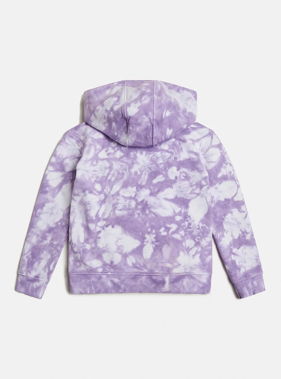 Lilac Tie Dye Logo Active Hoodie (7-16)