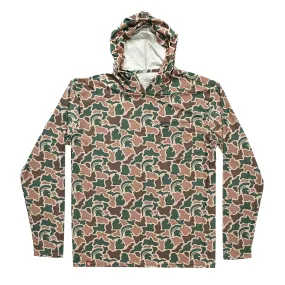 Michigan State Spartans Camo - Sol Series Hoodie