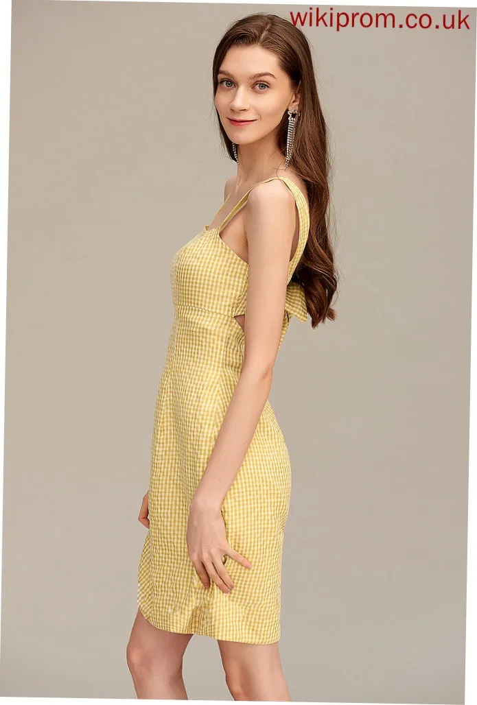 Neck Dresses Formal Dresses Sheath Square Genesis