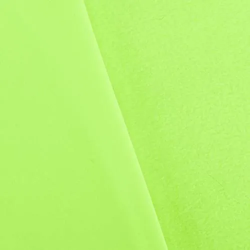 Neon Yellow Sweatshirt Fleece Knit Fabric