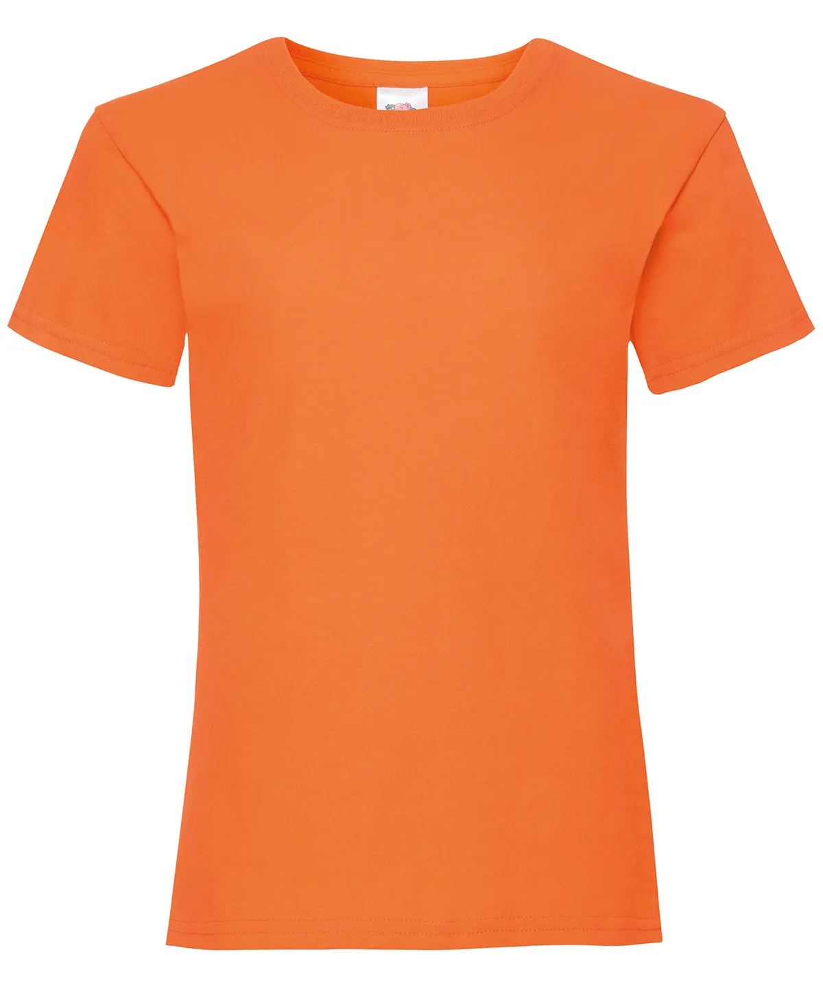 Orange - Girls valueweight T