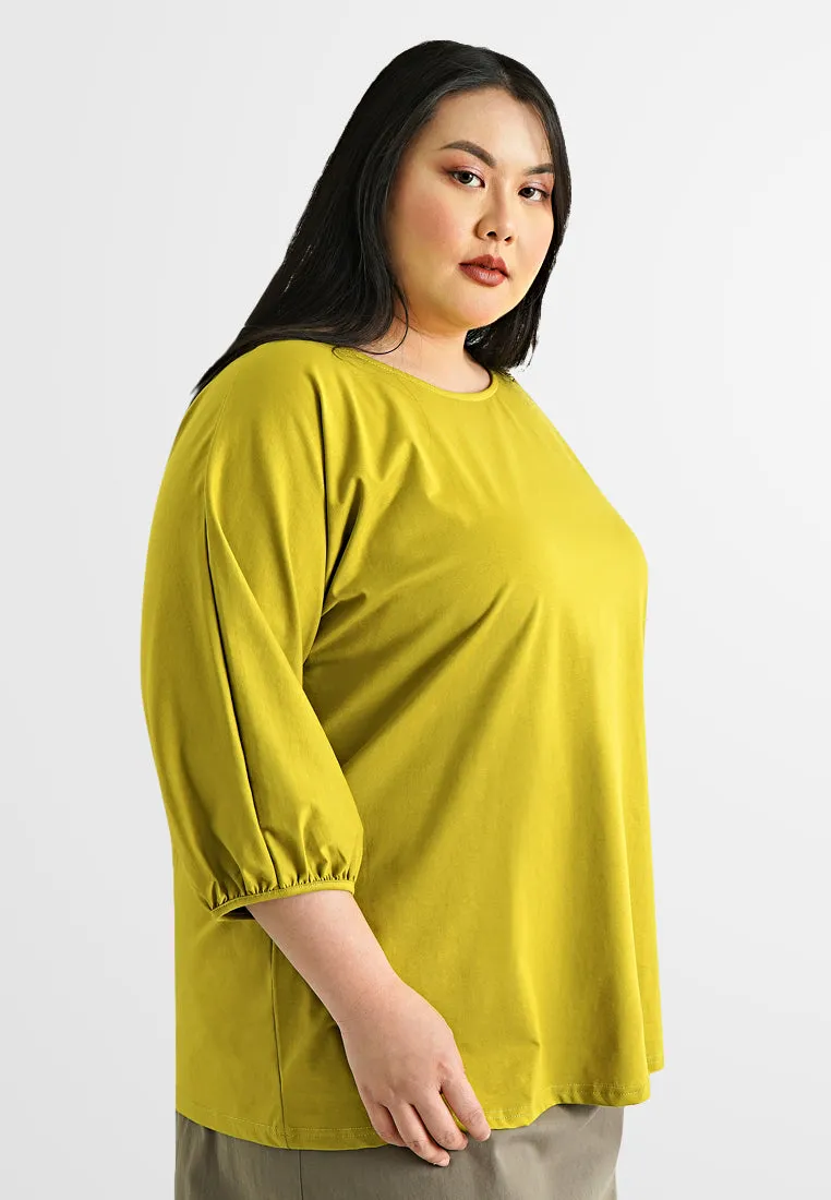 Pammie EVERYDAY Puff Sleeve Tshirt (214202)