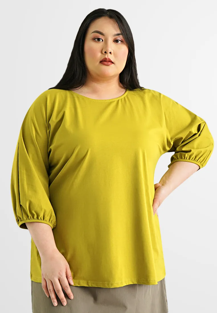 Pammie EVERYDAY Puff Sleeve Tshirt (214202)