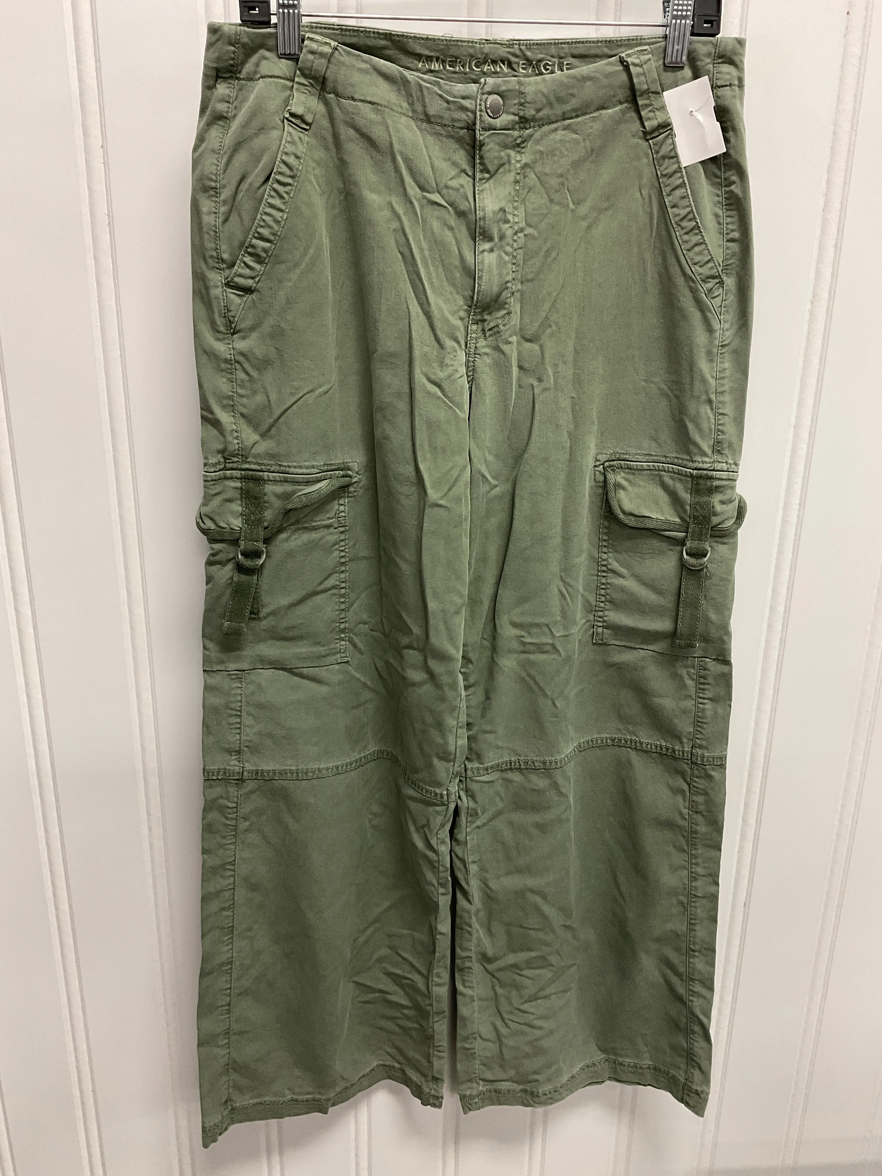 Pants Cargo & Utility By American Eagle In Green, Size:8