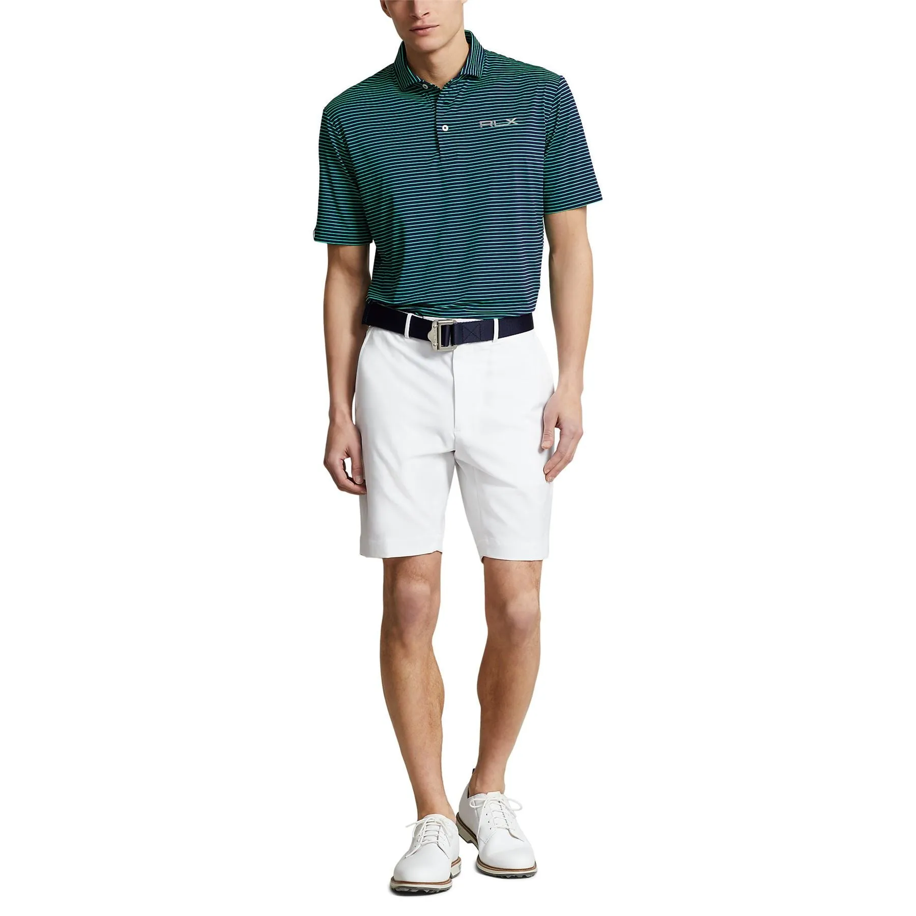 Performance Polo Shirt Refined Navy/Vineyard Green - SS24