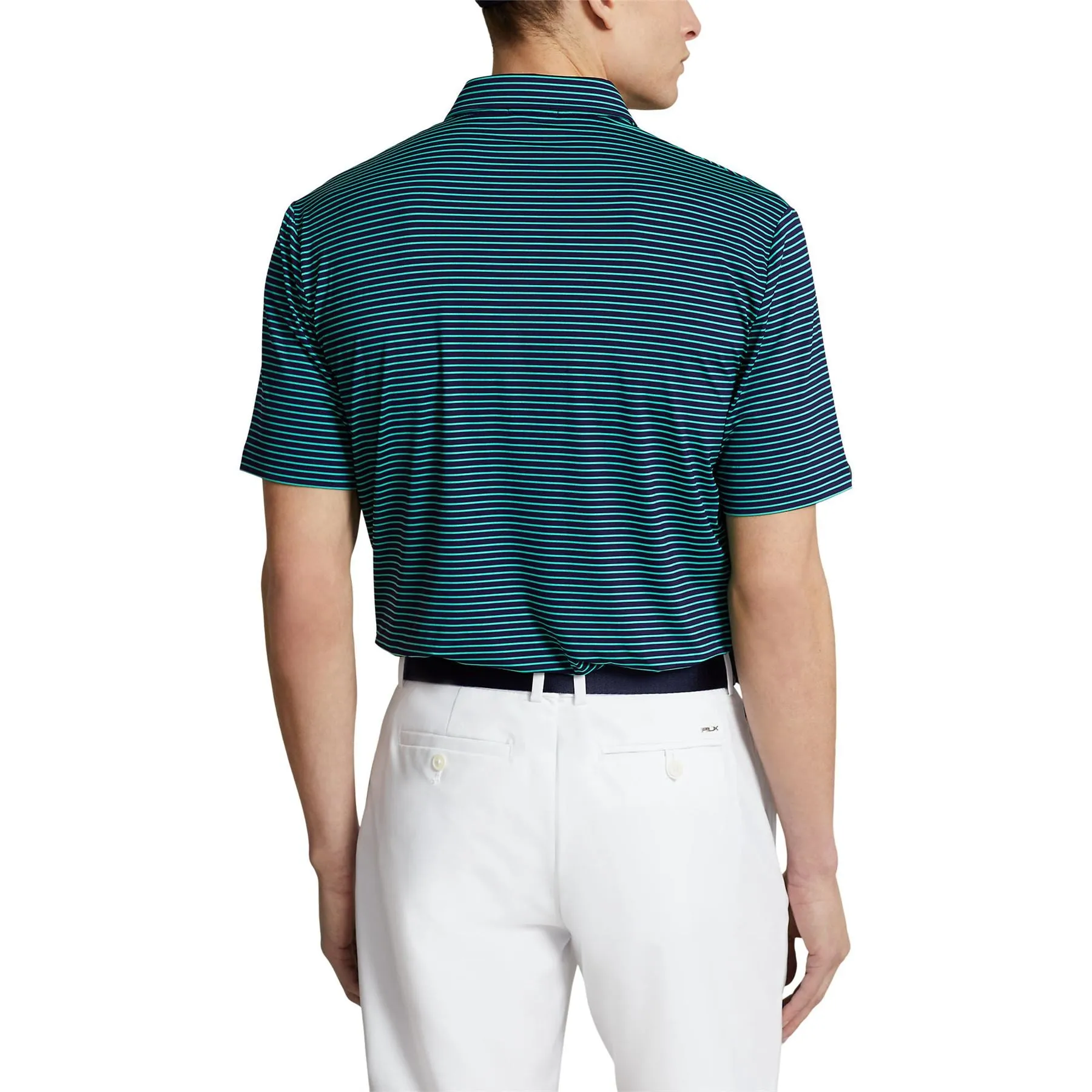 Performance Polo Shirt Refined Navy/Vineyard Green - SS24