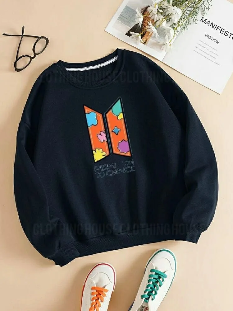 Permission to dance sweatshirt